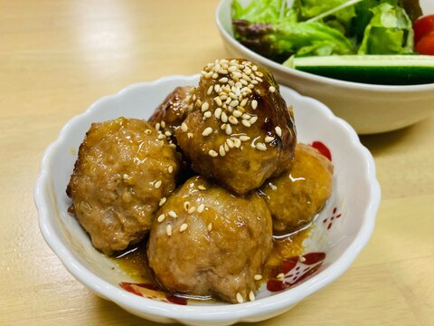 肉団子の黒酢あん